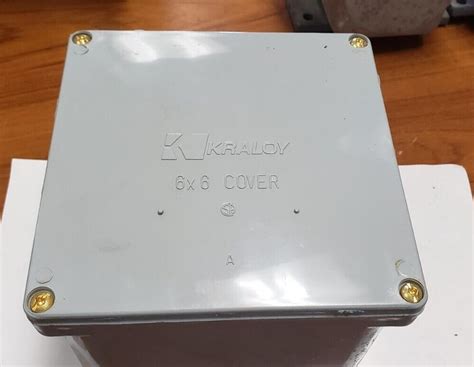 kraloy 6x6x6 pvc latch junction box|CATALOG .